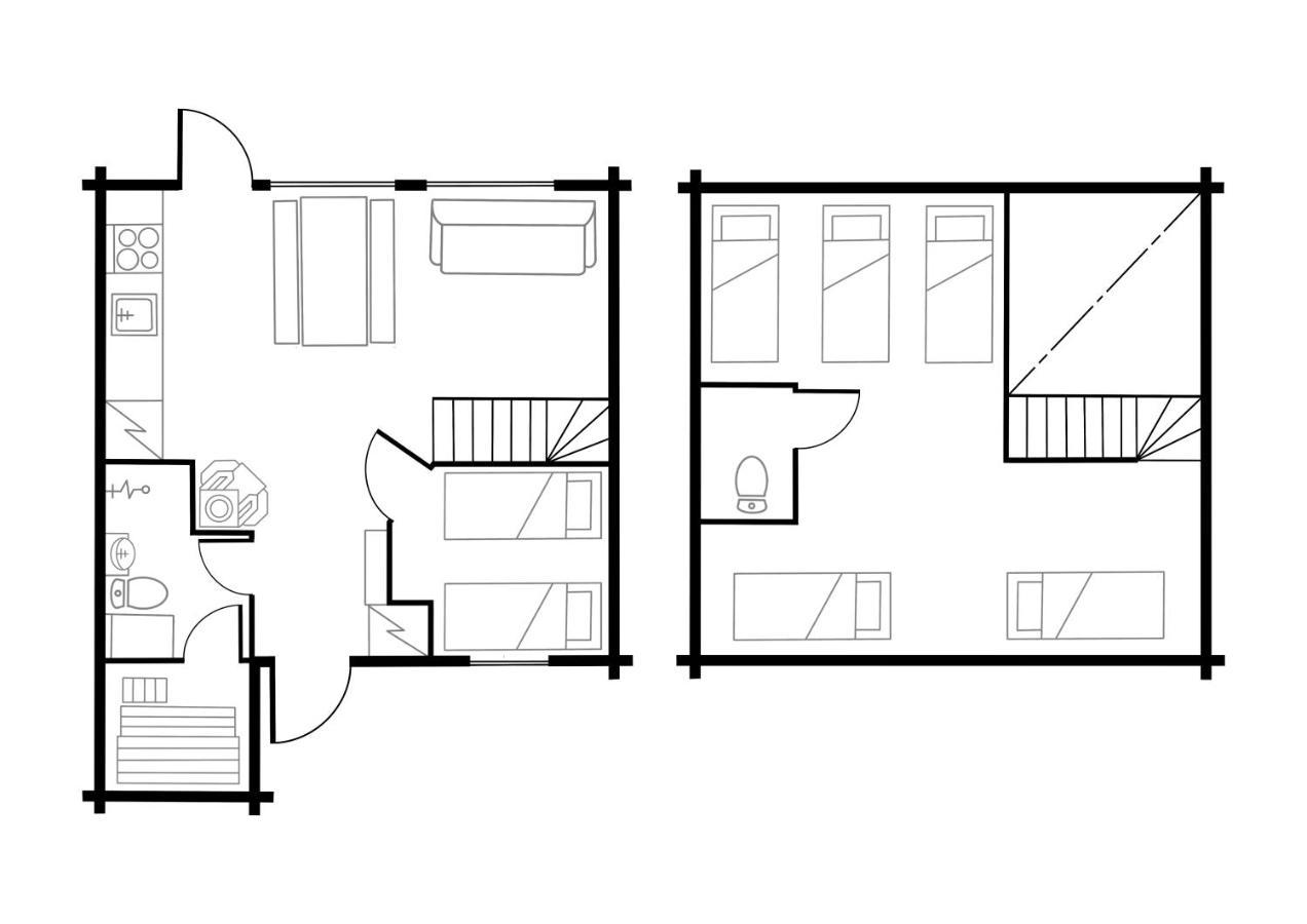 Apartament Economy Aarakka Levi Zewnętrze zdjęcie